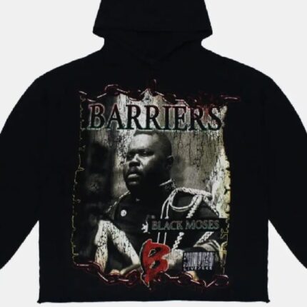 Barriers Black Moses Hoodie