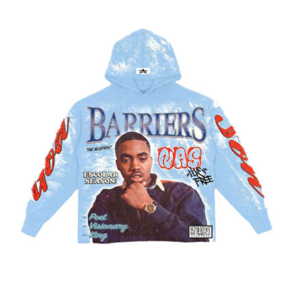 Barriers “God’s Son” Hoodie Sky Blue