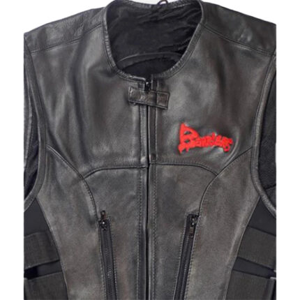 Barriers Leather GT Vest Black