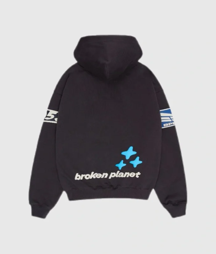 Broken Planet Escape To The Future Hoodie Black