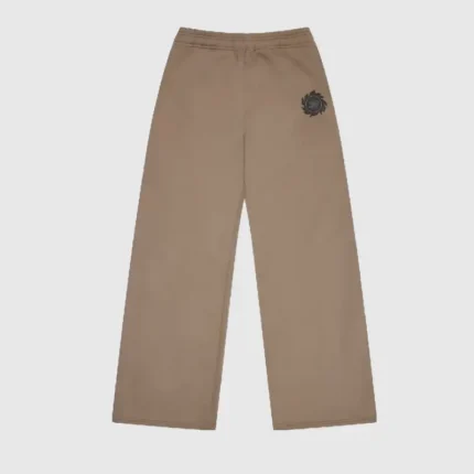 Broken Planet Wide-Leg Sweatpants Brown