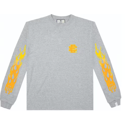 Eric Emanuel EE Long Sleeve Yellow T-Shirt