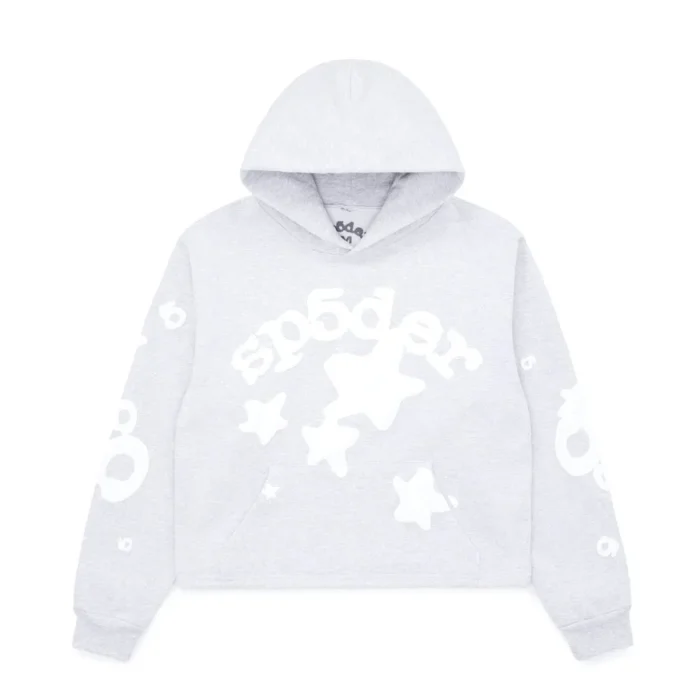 Sp5der Women’s Cropped Beluga Hoodie