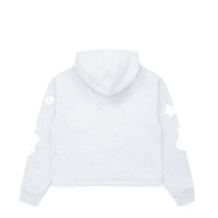 Sp5der Women’s Cropped Beluga Hoodie