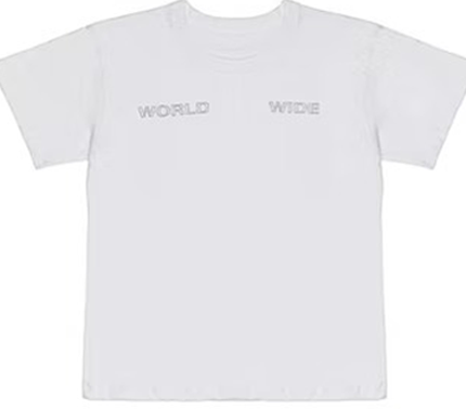 Sp5der Worldwide T Shirt White